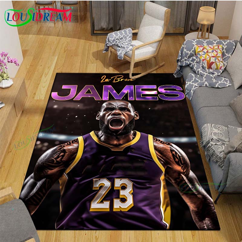 Commercial Printing Usa - Basketball Star L-LeBron J-James K-Kobe Printed