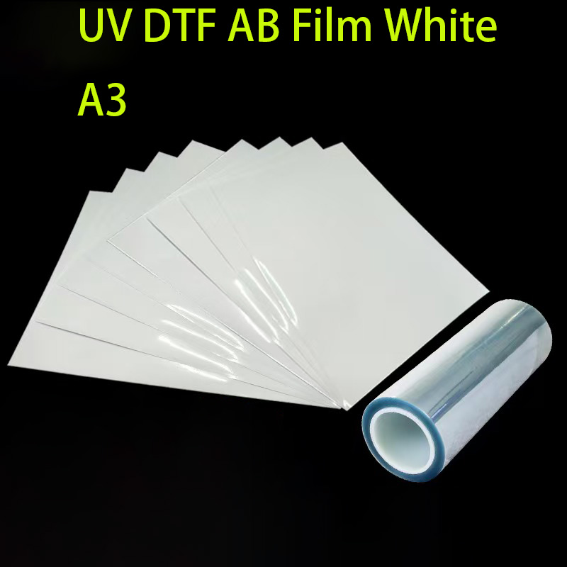 Dtf Film Roll A3 - A3 UV DTF Crystal Label Transfer