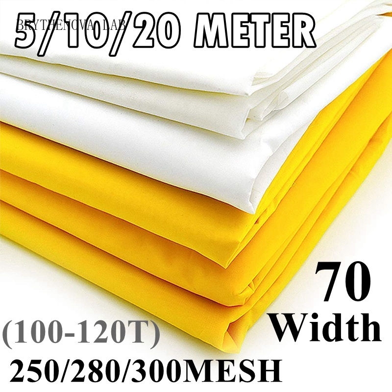70cm Width 100/120/150T Silk S - Commercial Fabric Printing 评论和价格
