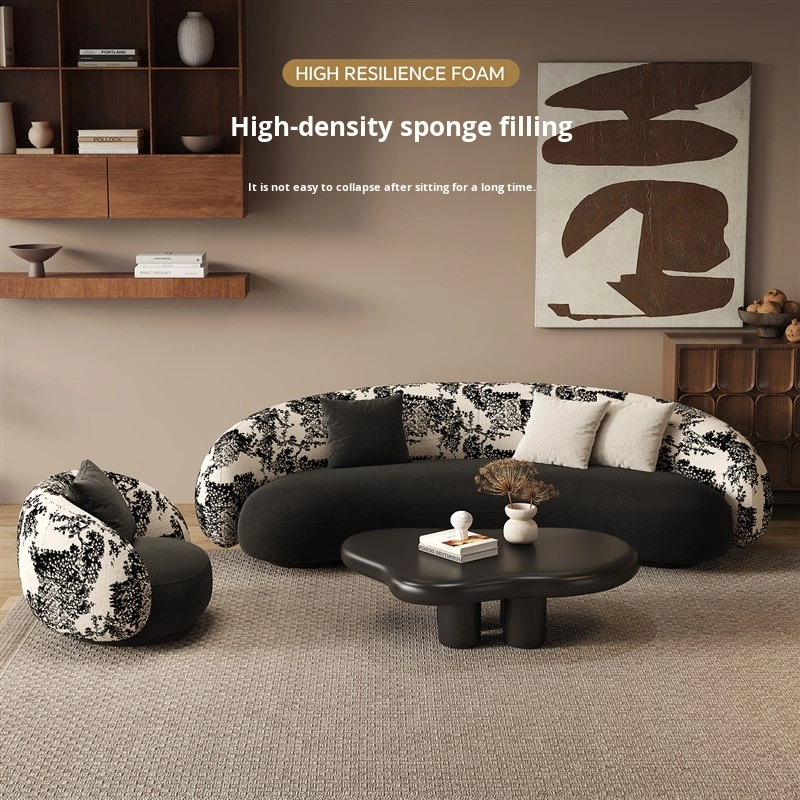 Retro Style Sectional Sofa Sue - Commercial Fabric Printing 评论和价格