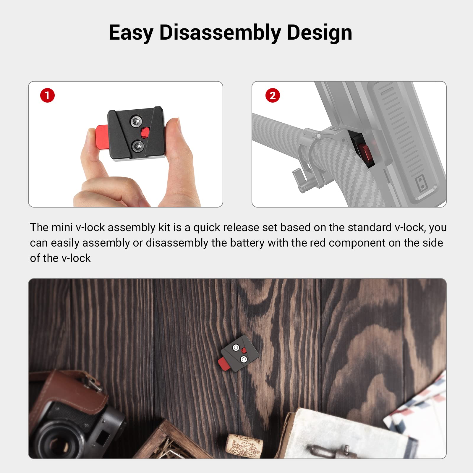 SmallRig Mini V-Lock Assembly  - Ctp Plate Making 评论和价格