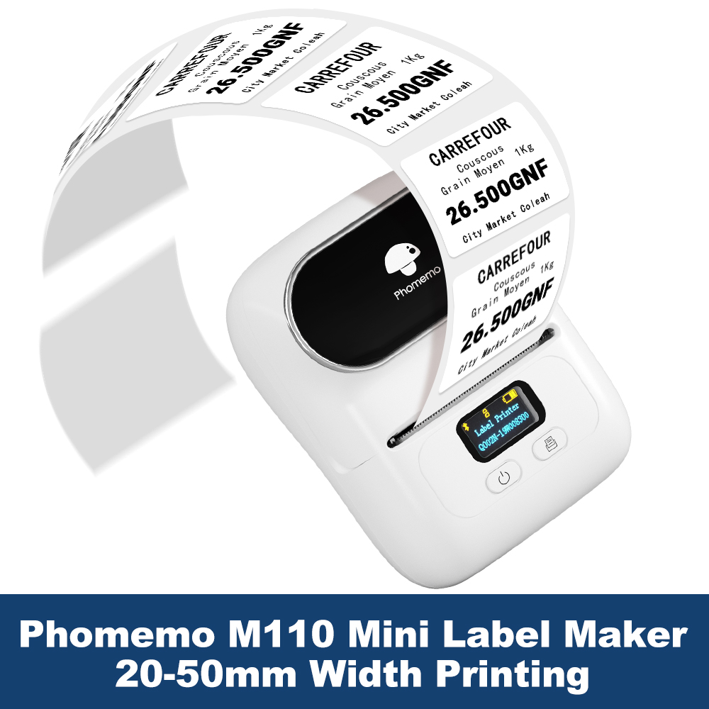 Phomemo Label Printer M110 Lab - Commercial Photo Printer 评论和价格