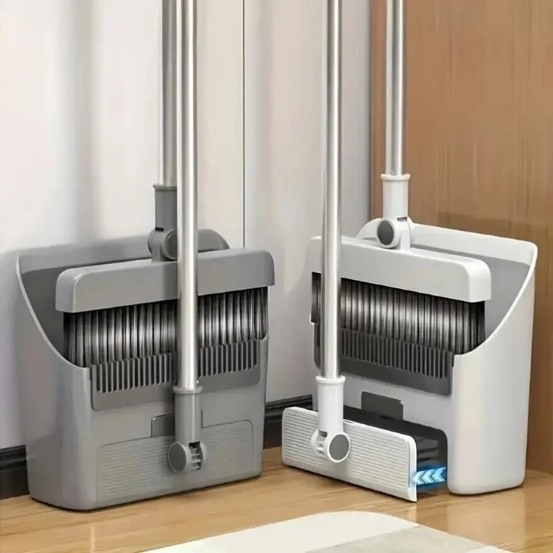 3-in-1 Folding Broom & Dustpan - Squeegee Holder Screen 评论和价格