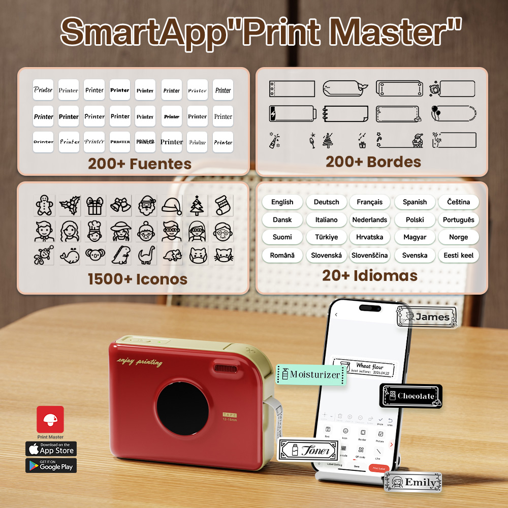 Phomemo A30 Label Printer Mini - Commercial Photo Printer 评论和价格