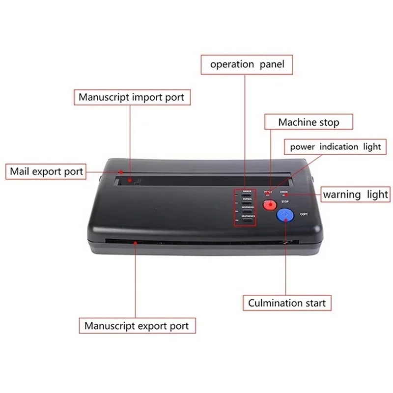 Tattoo Transfer Machine Stenci - Commercial Photo Printer 评论和价格