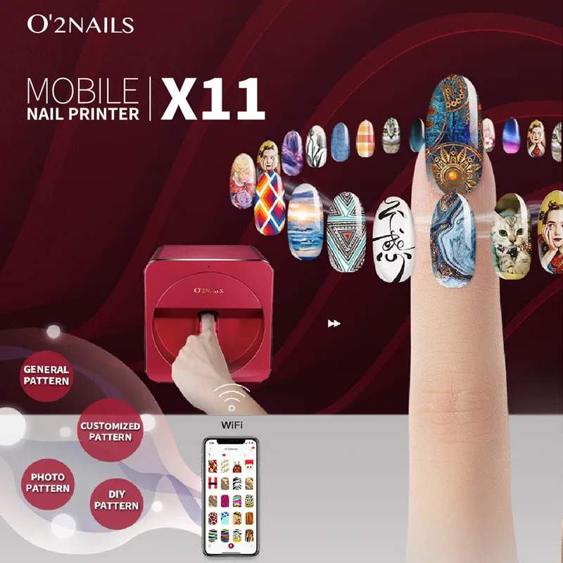 2025 O2nails X11 Professional  - Commercial Nail Printing Machine 评论和价格