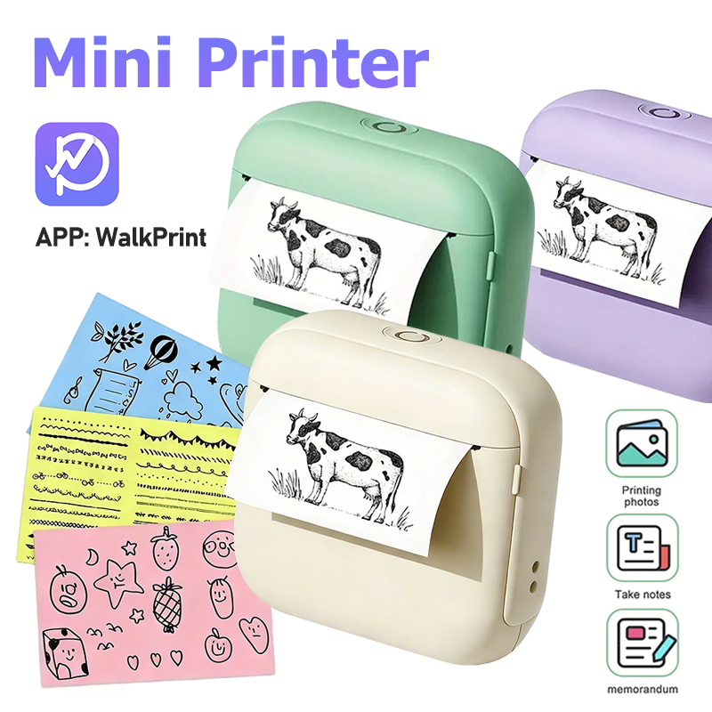 X6 Mini Portable Printer No In - Commercial Photo Printer 评论和价格