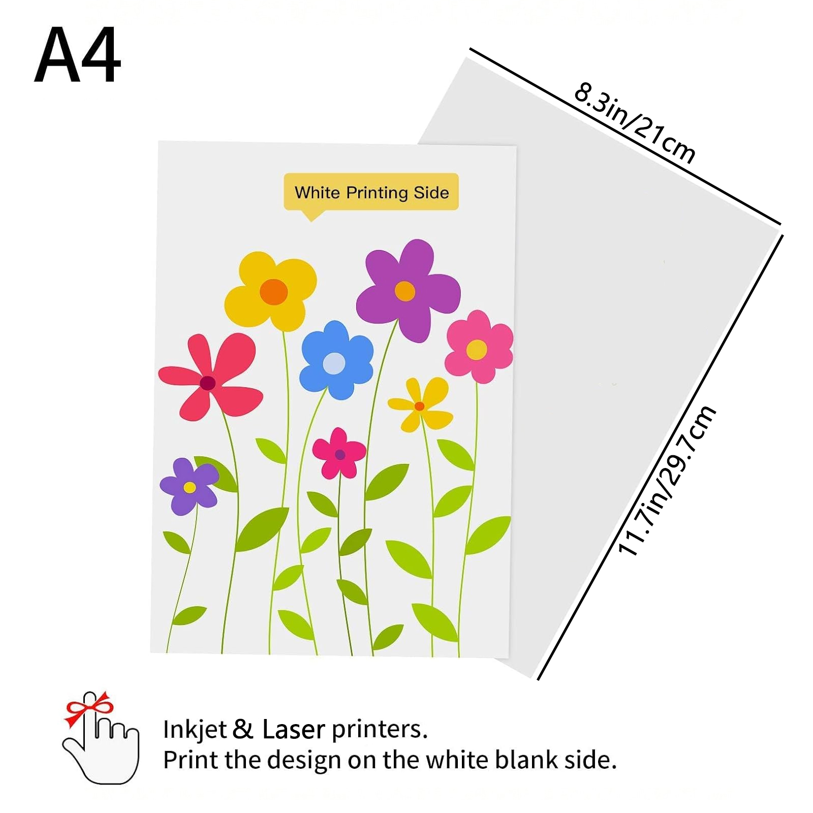 ESHANG 5/10PCS Iron - On Light - White Toner Transfer Paper 评论和价格