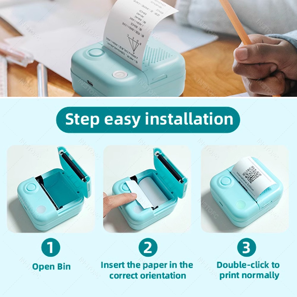 57mm Mini Pocket Printer Therm - Commercial Photo Printer 评论和价格