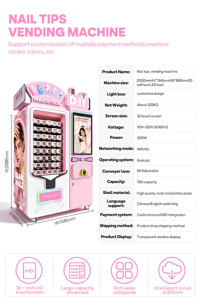 FL Commercial Nail Vending Mac - Commercial Nail Printing Machine 评论和价格