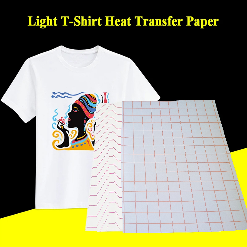 20 Sheets Inkjet Heat Transfer - White Toner Transfer Paper 评论和价格