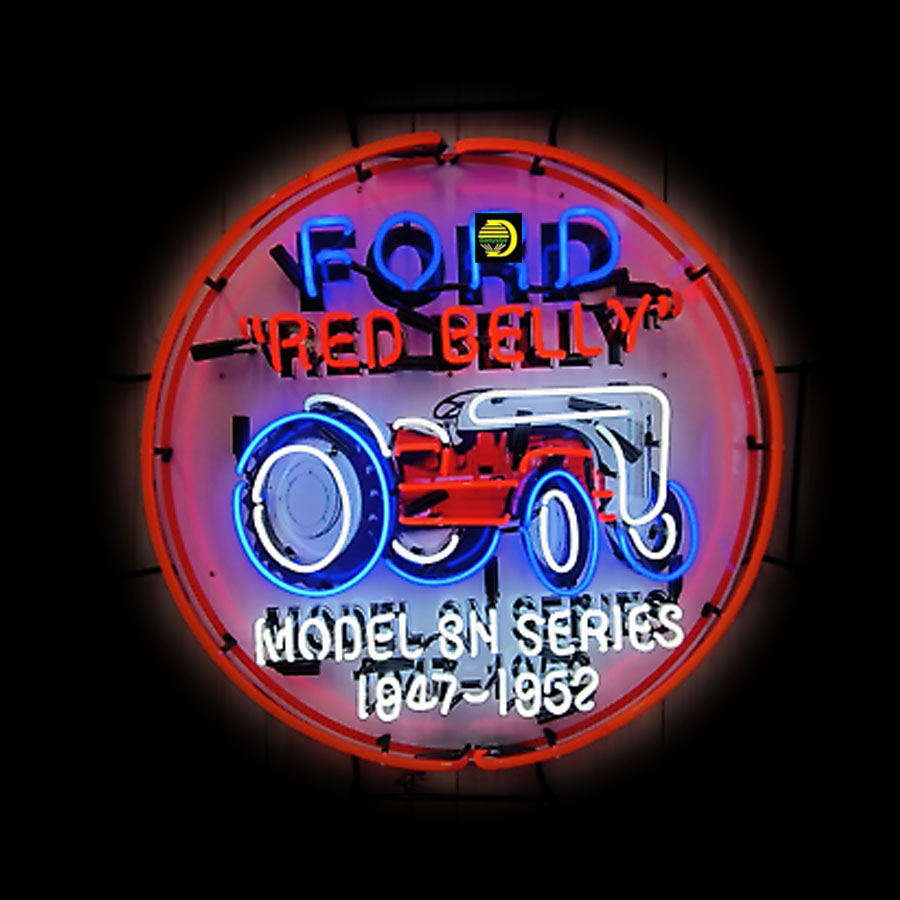 For Red Belly Neon Sign Tracto - Commercial Printing Icon 评论和价格