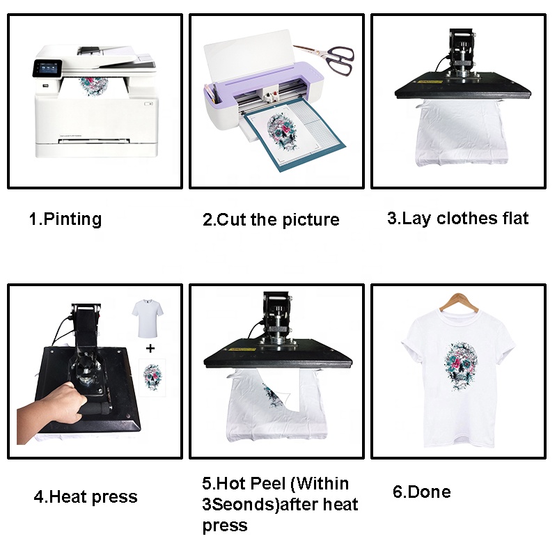 A4 Heat Transfer Paper laser S - White Toner Transfer Paper 评论和价格