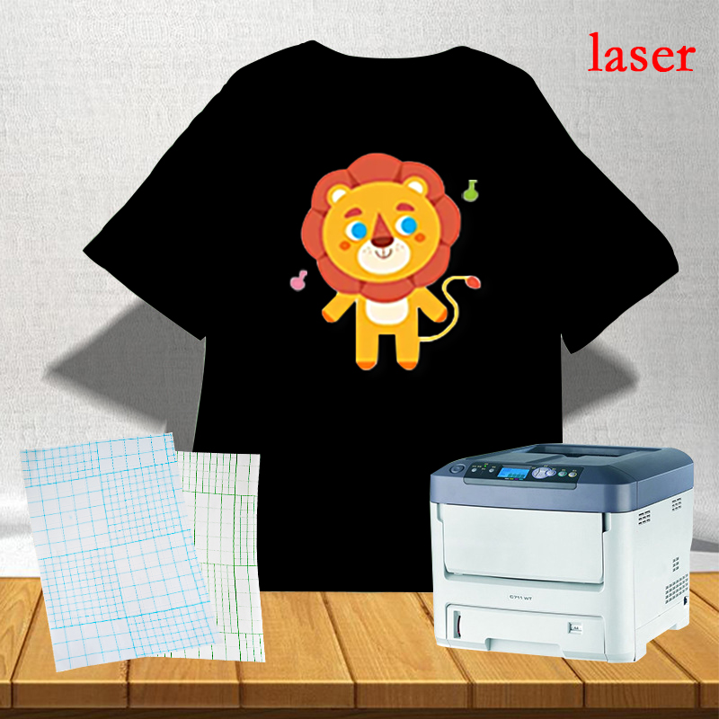 A4 10Pcs Laser Heat Transfer P - White Toner Transfer Paper 评论和价格
